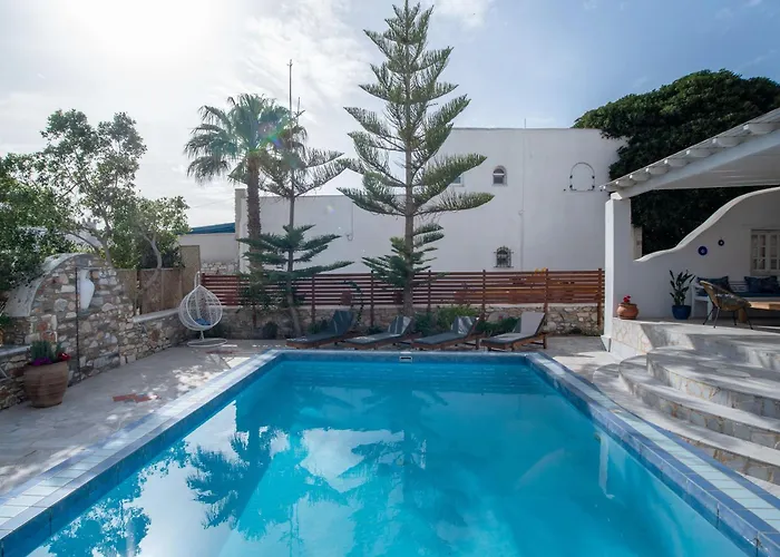 Nyaraló Cavos Paros Two-bedroom With Private Pool & Jacuzzi